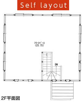 4×3.5-A 平面図2