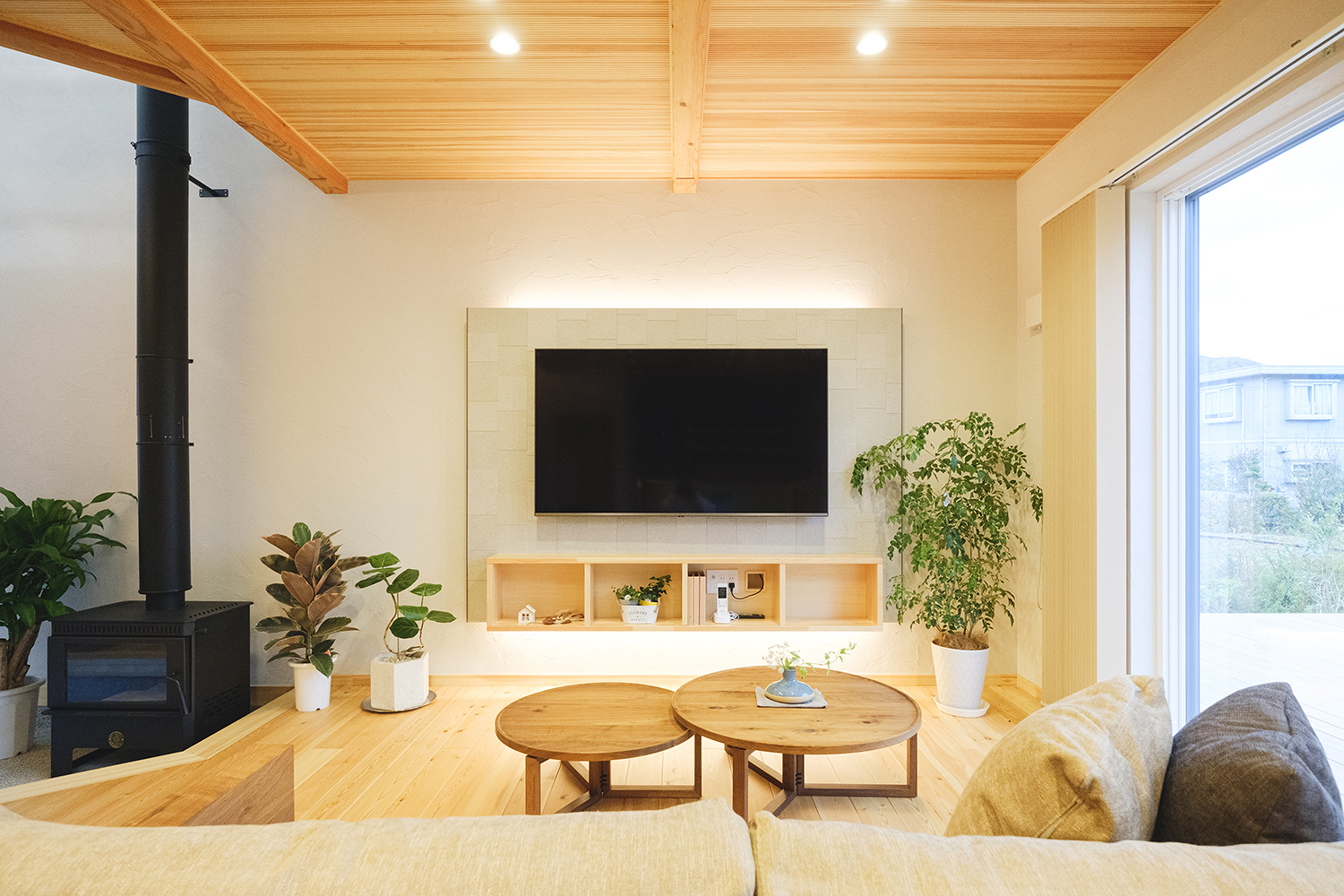 simple×gray 薪ストーブのある平屋 ｜ムクのイエ完成見学会 in鳥取市南安長 ［完全予約制］